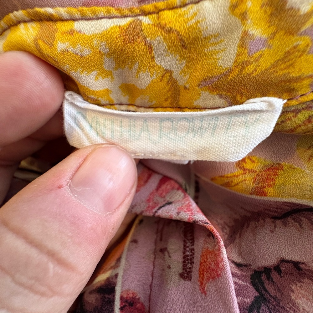 Cynthia Rowley Multicolor Patchwork Blouse - image 5